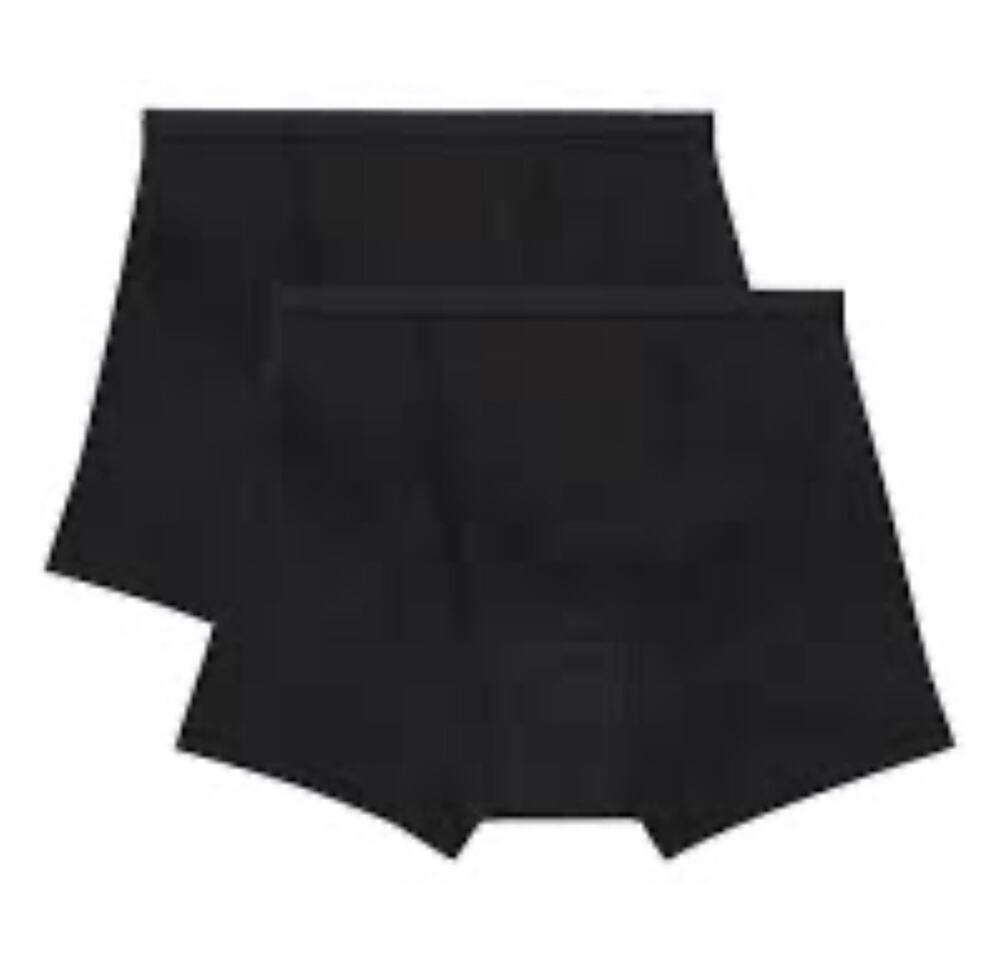 Hanes Comfort Period Boxer Brief Period Underwear Super Leaks Women's Size M